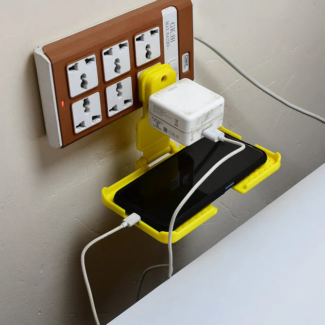 WALL HOLDER STAND FOR CHARGING MOBILE