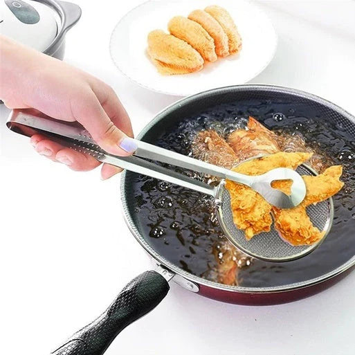 2IN1 STAINLESS STEEL FILTER SPOON WITH CLIP