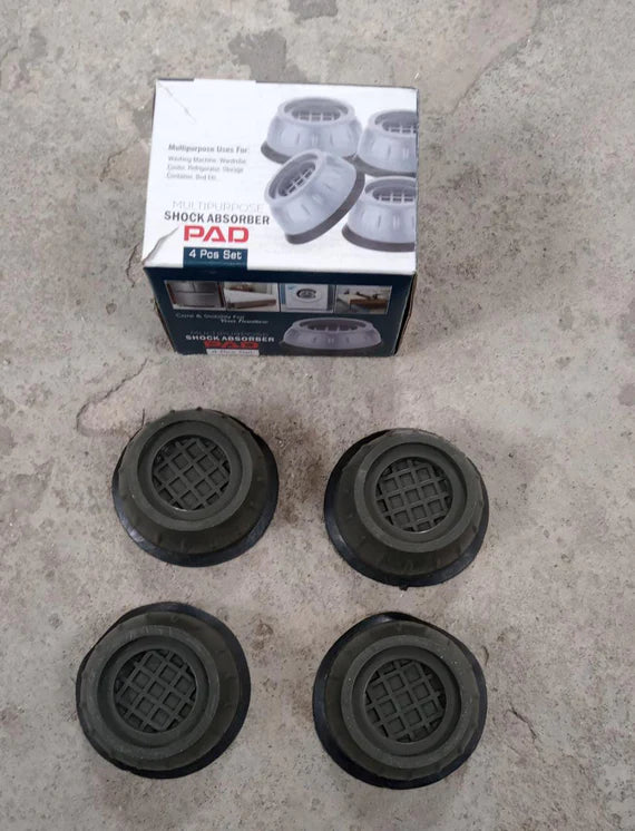 ANTI VIBRATION PADS WITH SUCTION CUP FEET