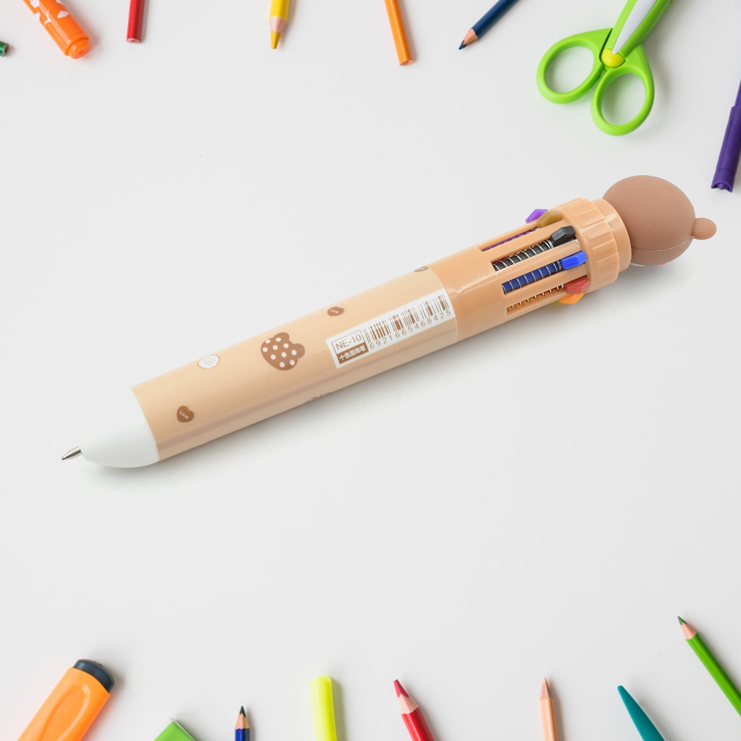 Kids 10-in-1 Color Pens Ballpoint Pen