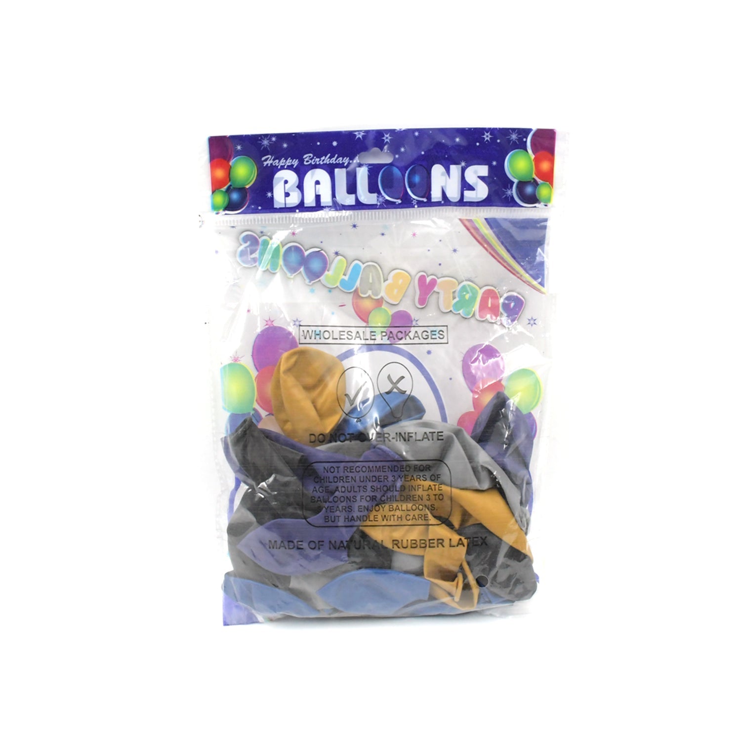 24-Pc Multicolor Latex Balloon Set for Various Celebrations – Perfect for Kids' Birthdays and More!