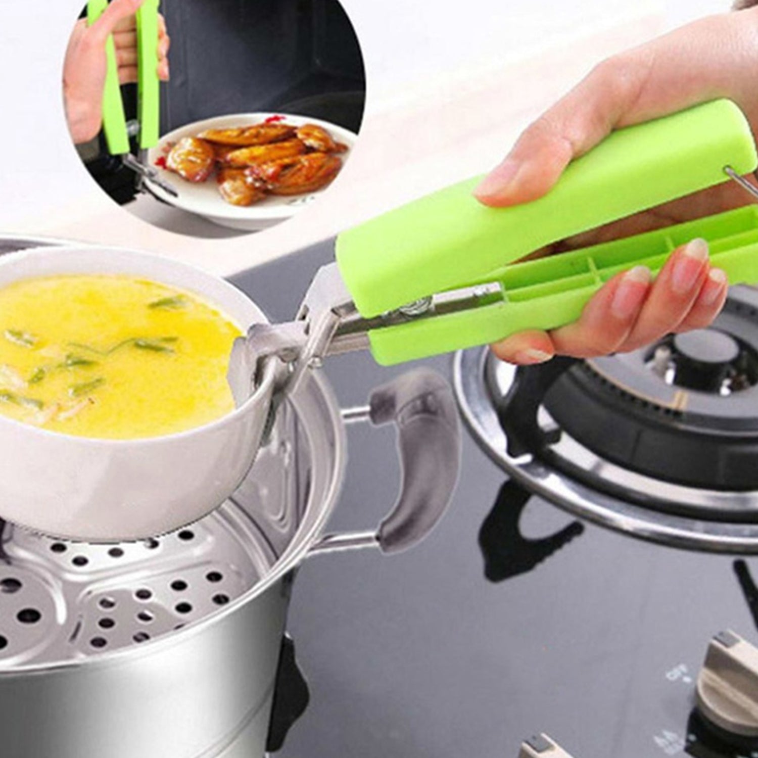 Stainless Steel Anti-Scald Pot Holder